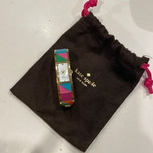 Kate Spade Multicolored Carousel Bangle Watch